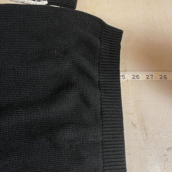 Koitmy Long Sleeve Sweater Pull Over Black Size XL NWT - Picture 6 of 8